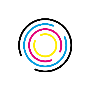 Logo partnera Goal & Creativity w kolorach CMYK